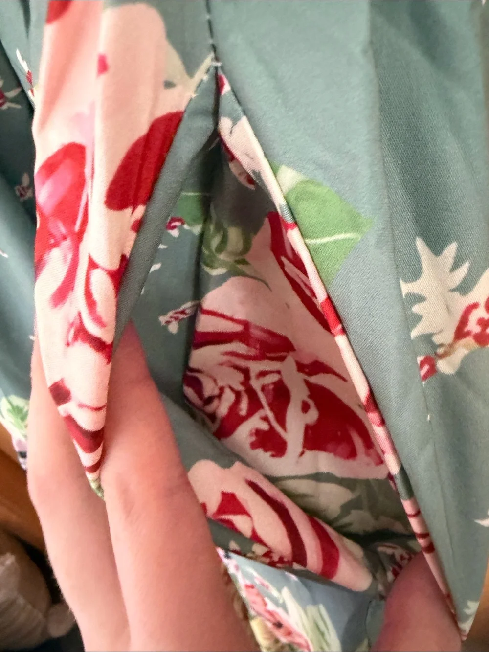Source Unknown Yellow Floral Sundress with Pink and Green Accents